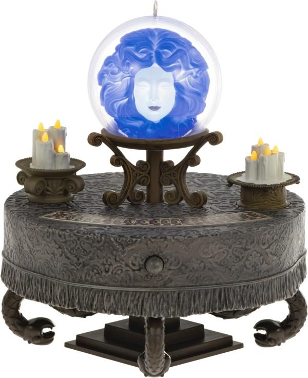 Goodsright Decor Keepsake Christmas Ornament , The Haunted Mansion Collection Madame Leota With Light and Sound, Gifts for Disney Fans
