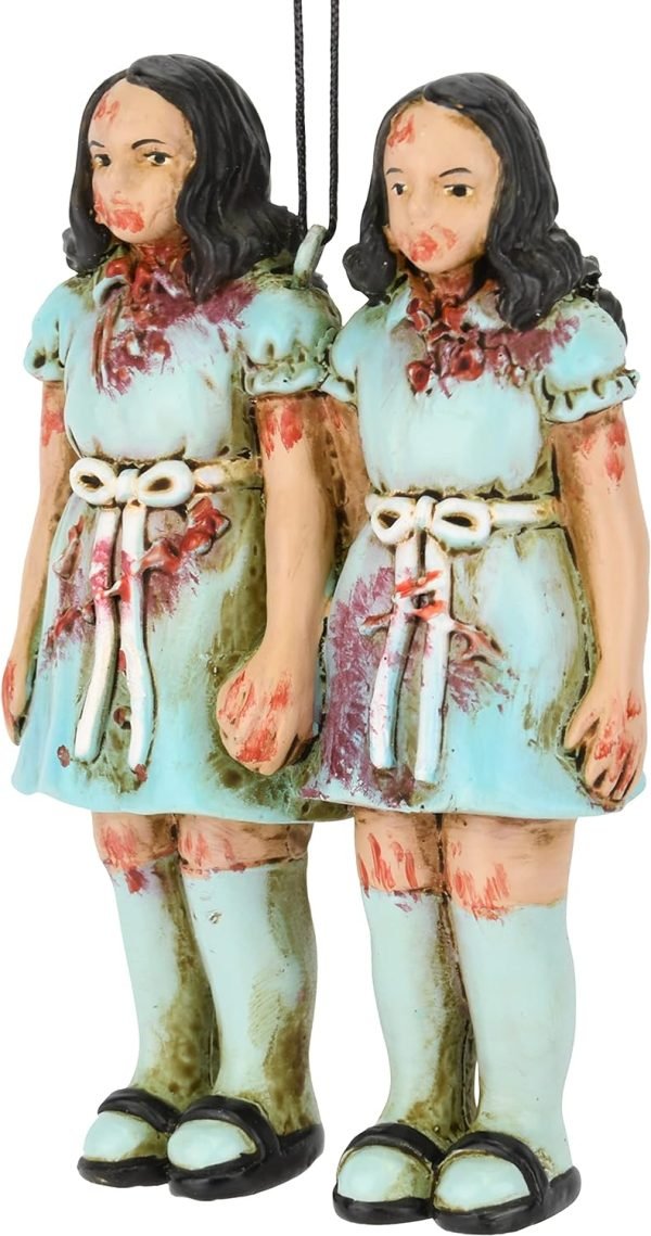 Goodsright Decor Tree Buddees Creepy Twins Halloween/Christmas Ornaments