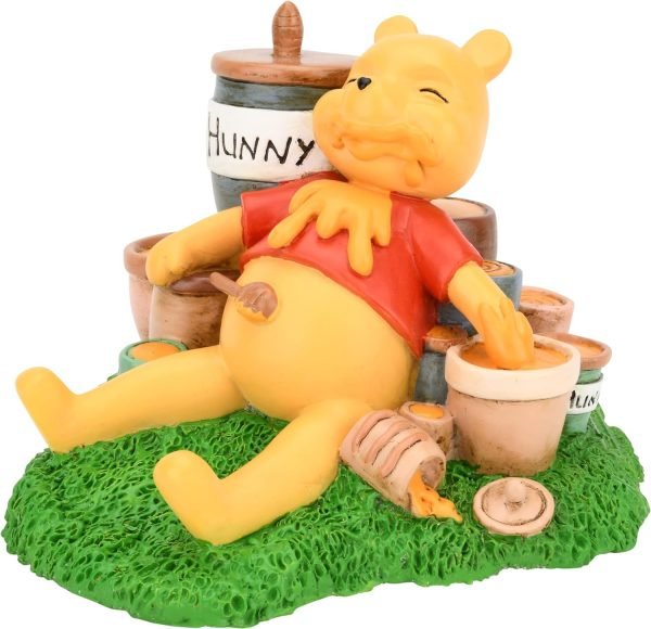 Goodsright Decor Tree Buddees Passed Out Pooh ~ Funny Winne The Pooh Had Too Much Hunny Figurine Decoration