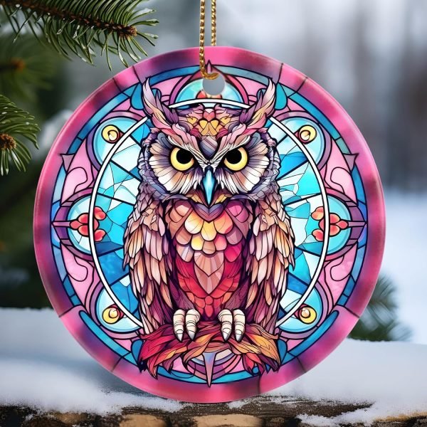 Goodsright Decor Christmas Ornament, Christmas Decoration, Holiday Present Idea, Heirloom Keepsake, Round Ceramic, Gift Exchange, Gift Idea, Hummingbird