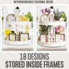 Goodsright Decor The Ultimate Farmhouse Tiered Tray Decor Set - Beautiful Year Round Seasonal & Fall Holiday Decoration Bundle - The Perfect Lemon and Summer Centerpiece Design for Home & Kitchen Decor
