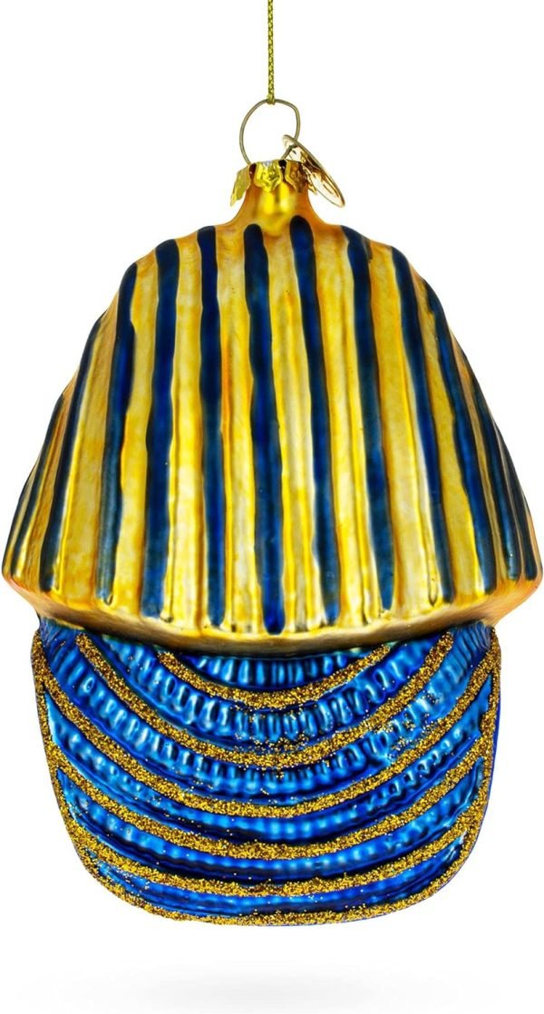 Goodsright Decor Majestic Sphinx of Giza, Egypt - Blown Glass Christmas Ornament