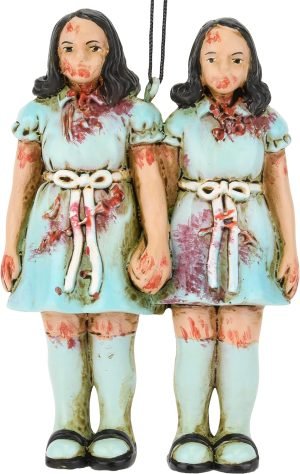 Goodsright Decor Tree Buddees Creepy Twins Halloween/Christmas Ornaments