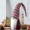 Goodsright Decor Holiday Gnome Handmade Swedish Tomte, Christmas Elf Decoration Ornaments Thanks Giving Day Gifts Swedish Gnomes tomte (Red Stripe - 19 Inches)