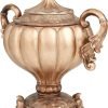 Goodsright Decor 79 Polystone Decorative Decorative Jars Decorative Container, Decorative Keepsake Box 12" x 8" x 17", Bronze
