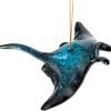 Goodsright Decor Hand-Painted Dolphin Ornament (Mother and Child) - Unique Coastal Christmas Decor for Your Tree, Ideal for Baby's First Christmas, Beach Themed, Blue Ornaments, or Nautical Xmas Trees