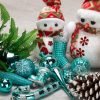 Goodsright Decor 54 Pieces Assorted Christmas Ornaments Tree Decoration Baubles in Gift Box (Champagne, Gift Box)