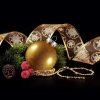 Goodsright Decor 24 Pieces 2.36 Inch Shatterproof Plastic Christmas Ball Ornaments Tree Balls with One Christmas Tree Star for Christmas New Years Present Wedding Home Holiday Party Decoration (Gold)