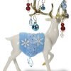 Goodsright Decor Keepsake Christmas Ornament Year Dated, Regal Reindeer, Porcelain