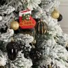 Goodsright Decor 110 Pcs Black and Gold Christmas Ball Ornaments Set, Ornaments for Xmas Tree Decoration Bulk, Shatterproof Decorative Hanging Baubles for Party Holiday Wreath Garland Home D??cor