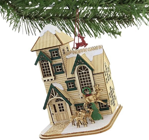 Goodsright Decor Old World Christmas Reindeer Games Ornament, 5.5-inch Height, Christmas, Home D??cor, Holiday Tradition