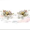 Goodsright Decor Mini Elephant Set 2 Elephant Animal Miniatures Statue Figurines 2pcs/Set Lucky Elephants for Home, Office, Kitchen, Bathroom D??cor, Shelf Ornaments