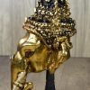 Goodsright Decor Thai Khon Mask Thai Sculptures Ramayana Resin Drama Collectible Thai D??cor Crafts Decoration Art Figur (Ganesha)