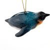 Goodsright Decor Hand-Painted Dolphin Ornament (Mother and Child) - Unique Coastal Christmas Decor for Your Tree, Ideal for Baby's First Christmas, Beach Themed, Blue Ornaments, or Nautical Xmas Trees
