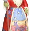 Goodsright Decor Russian Santa Stone Resin Hanging Ornament, 4.75??
