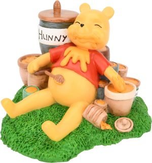 Goodsright Decor Tree Buddees Passed Out Pooh ~ Funny Winne The Pooh Had Too Much Hunny Figurine Decoration