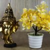 Goodsright Decor Thai Khon Mask Thai Sculptures Ramayana Resin Drama Collectible Thai D??cor Crafts Decoration Art Figur (Ganesha)
