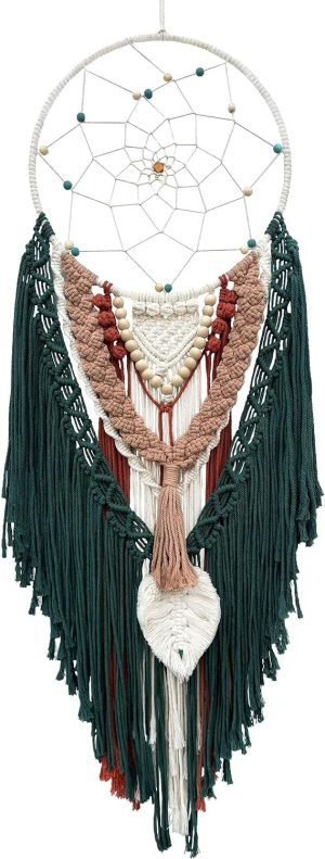 Goodsright Decor Tapestries Dream Catchers, Boho Dream Catcher, Macrame Dream Catchers, Handmade Dreamcatchers for Boho Tapestry Wall Hanging, Bohemian Decor, Macrame Wall Decor, Macrame Wall Hanging, Boho Wall Decor