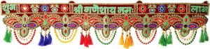Goodsright Decor Vedanta Craft Ethnic Bandarwal Toran Handmade Door Hanging for Main Door Traditional Fancy