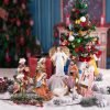 Goodsright Decor Christmas Nativity Set,7.5" Colorful Collectible Religious Decoration, Indoor Holiday Decoration in Gift Box 11-Piece Set