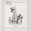 Goodsright Decor Precious Moments Light Up Figurine | Tree-mendous Fun Girl with Penguins | LED Lighted Resin/Acrylic Tabletop Christmas Tree Figurine | Holiday Decor & Gift | Hand-Painted