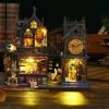 Goodsright Decor DIY Miniature Dollhouse Kit Magic Castle,Tiny House to Build Live in,Mini Handmade Unzip 3D Wooden Puzzle Furnishing Decor Model(ES012-Holo Magic City)