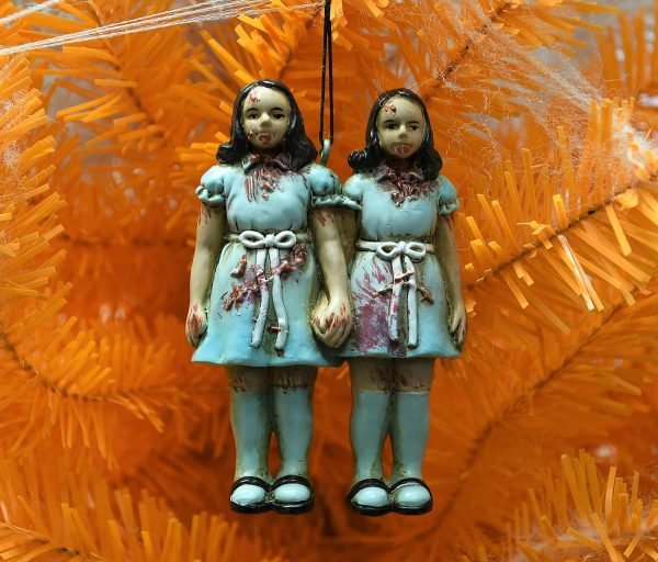 Goodsright Decor Tree Buddees Creepy Twins Halloween/Christmas Ornaments