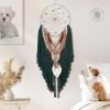 Goodsright Decor Tapestries Dream Catchers, Boho Dream Catcher, Macrame Dream Catchers, Handmade Dreamcatchers for Boho Tapestry Wall Hanging, Bohemian Decor, Macrame Wall Decor, Macrame Wall Hanging, Boho Wall Decor