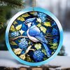 Goodsright Decor Christmas Ornament, Christmas Decoration, Holiday Present Idea, Heirloom Keepsake, Round Ceramic, Gift Exchange, Gift Idea, Hummingbird