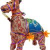 Goodsright Decor Rajasthan Craft Traditional Handmade Stuffed Horse Ethnic Home Table Decor