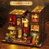 Goodsright Decor DIY Miniature Dollhouse Wooden Furniture Kit,Handmade Mini Modern Villa Model,1:24 Scale Creative Doll House Toys ES009