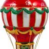 Goodsright Decor Christmas  Collection Holiday Balloon Blown Glass Christmas Tree Ornament (Balloon with Gifts)
