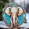 Goodsright Decor Christmas Ornament, Christmas Decoration, Holiday Present Idea, Heirloom Keepsake, Round Ceramic, Gift Exchange, Gift Idea, Hummingbird