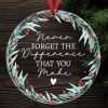 Goodsright Decor Christmas Ornaments Gifts for Family - Christmas Family Decor Gifts for Mom, Dad, Daughter, Son, Husband and Wife, Grandma, Grandpa Gift Ideas - Christmas Tree Decoration Ceramic Ornament