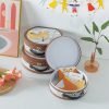 Goodsright Decor Round-Edged Cardboard Decorative Storage Boxes with Lids: Set of 3 Metro Route Themed Gifts, Mini Vintage Suitcases, Transit Map Decorated Boxes, Scrapbook Storage Boxes, Prop Storage Boxes