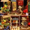 Goodsright Decor DIY Miniature Dollhouse Wooden Furniture Kit,Handmade Mini Modern Villa Model,1:24 Scale Creative Doll House Toys ES009