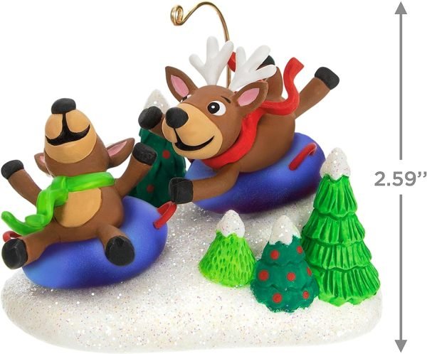 Goodsright Decor Keepsake Christmas Ornament Reindeer Antics, Gifts for Kids