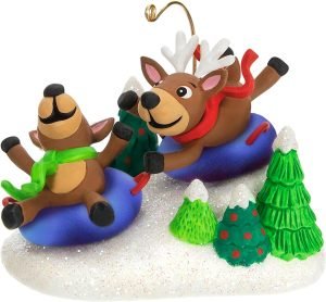 Goodsright Decor Keepsake Christmas Ornament Reindeer Antics, Gifts for Kids